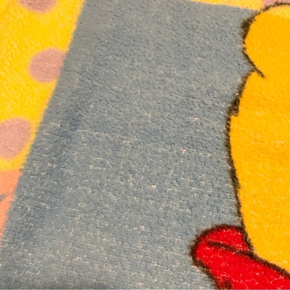 Vintage Winnie The Pooh Blanket Patchwork Fleece 46” x 34” - Picture 3 of 16